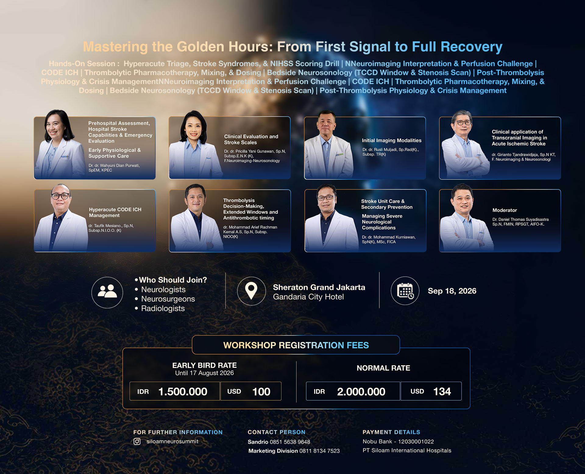 Registration Siloam NeuroSummit 2026