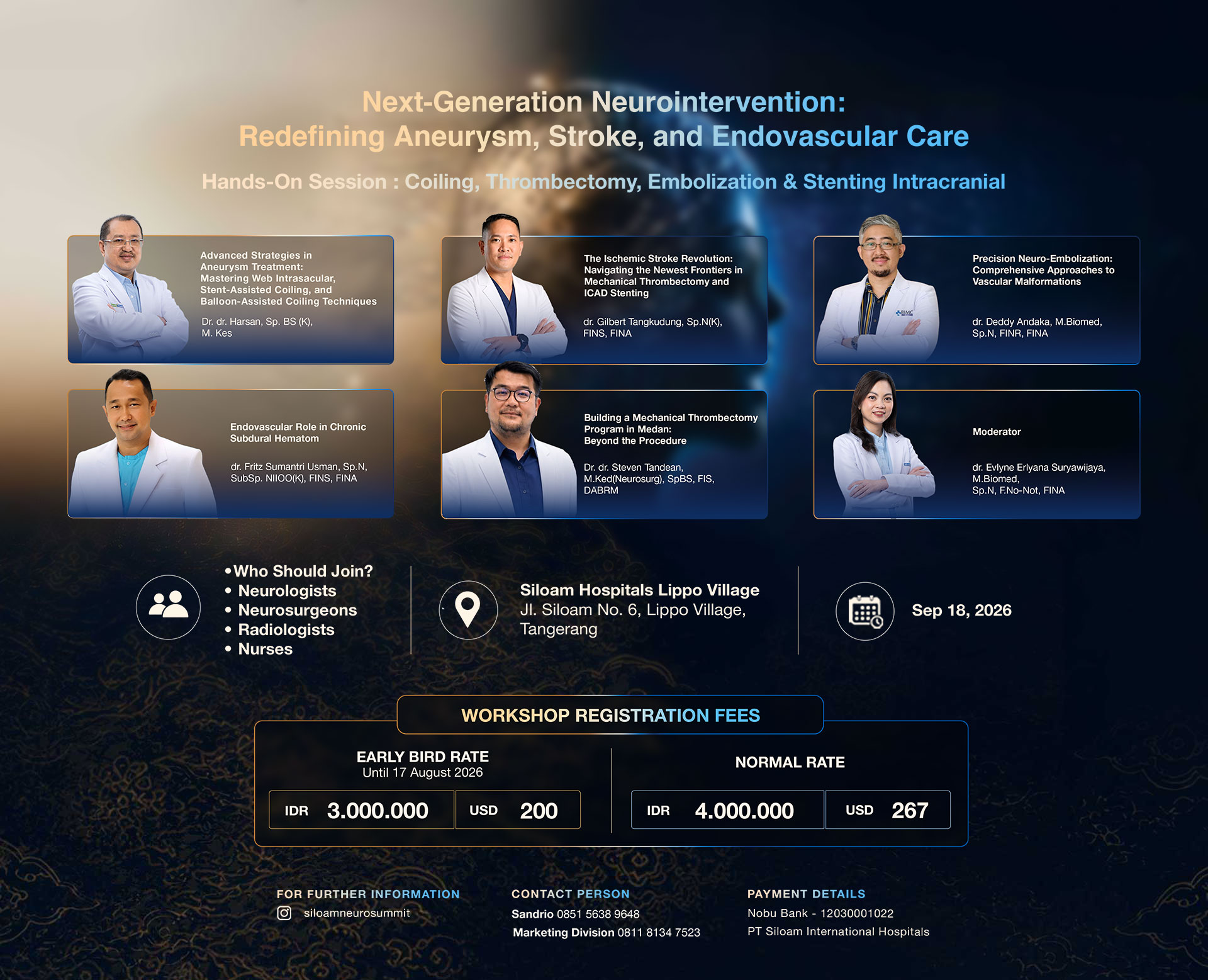 Registration Siloam NeuroSummit 2026