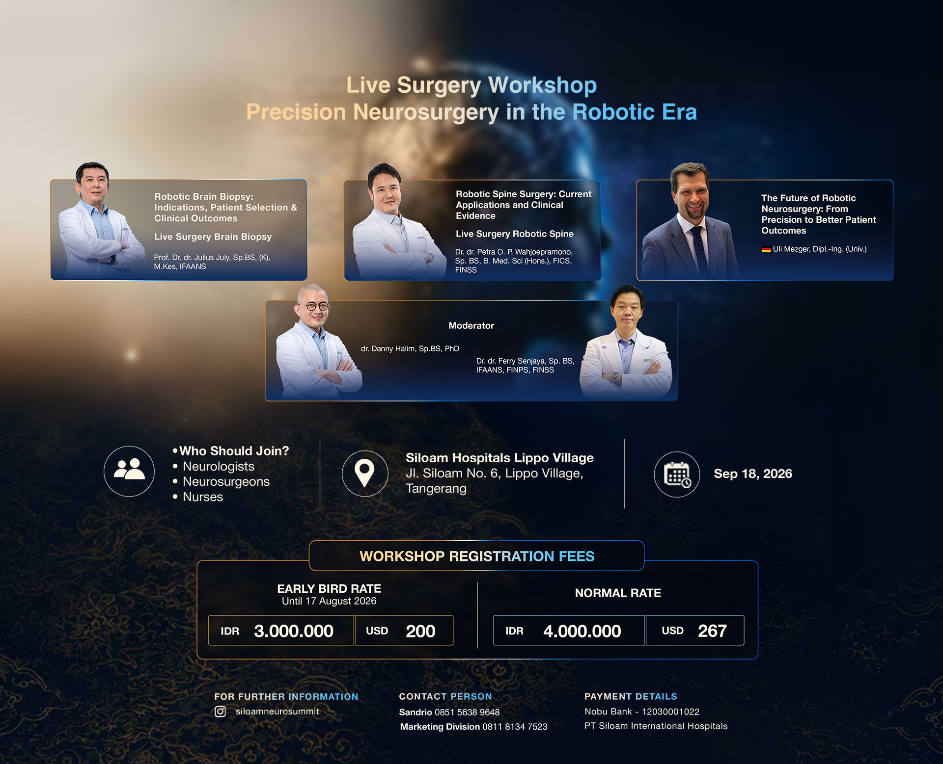 Registration Siloam NeuroSummit 2026